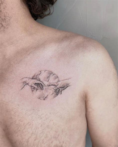 tatuajes pecho hombre|Tatuajes en el pecho para hombres – 50 ideas